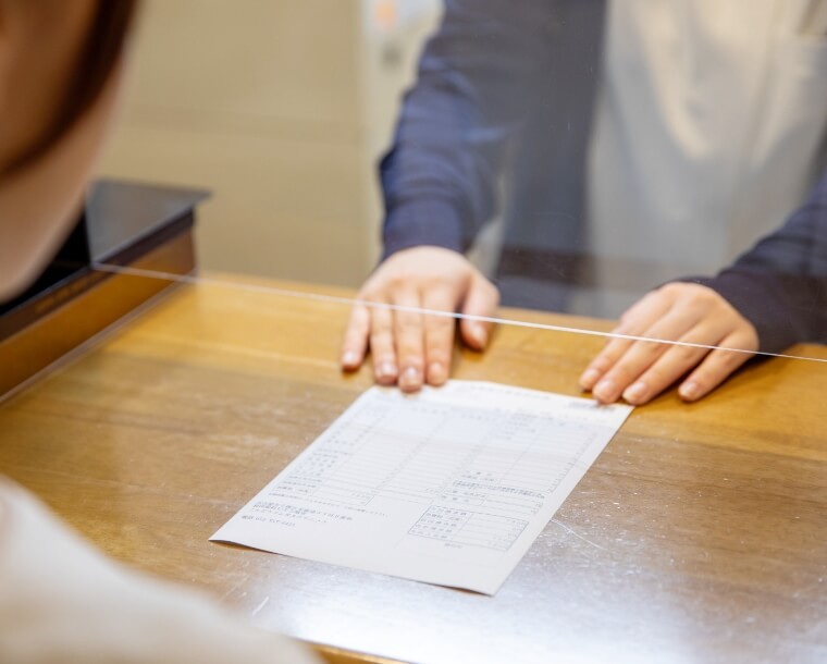 お会計・次回予約