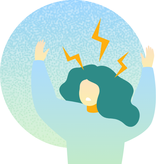 怒りっぽくなる